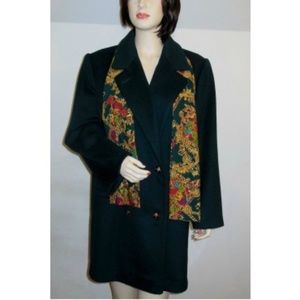 Forecaster of Boston Forest Green wool coat Sz 12